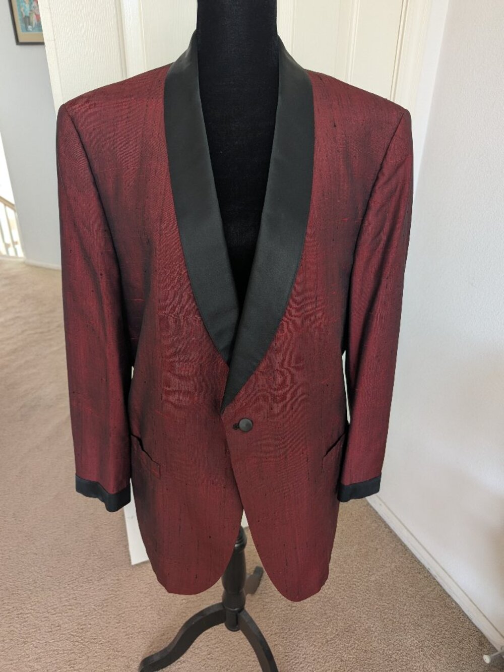 Vintage Rossini B&B Larrys Mens Jacket 1950's-60's Rat Pack Style 46 Chest
